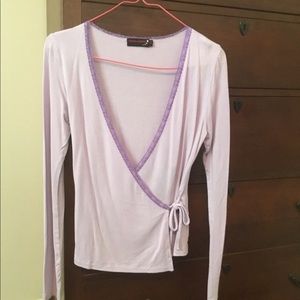 Purple Long sleeve top